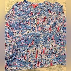 Lilly Pulitzer Silk Top. Size XS